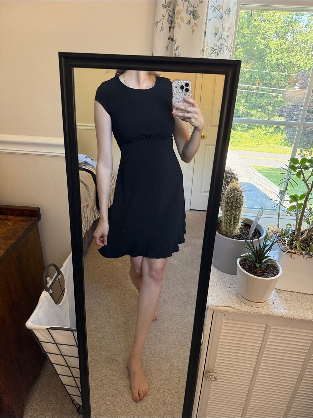 Banana Republic Black Mini Dress